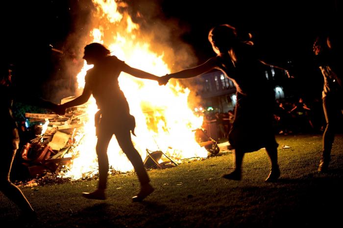 Las mejores imágenes de la noche de San Juan