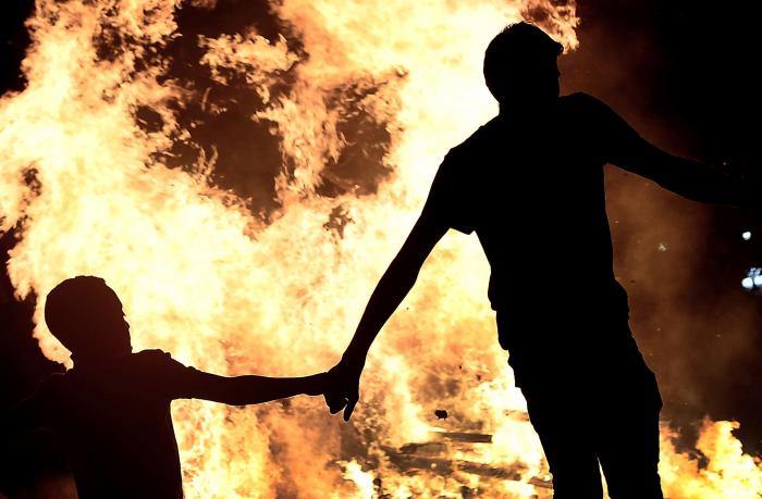 Las mejores imágenes de la noche de San Juan