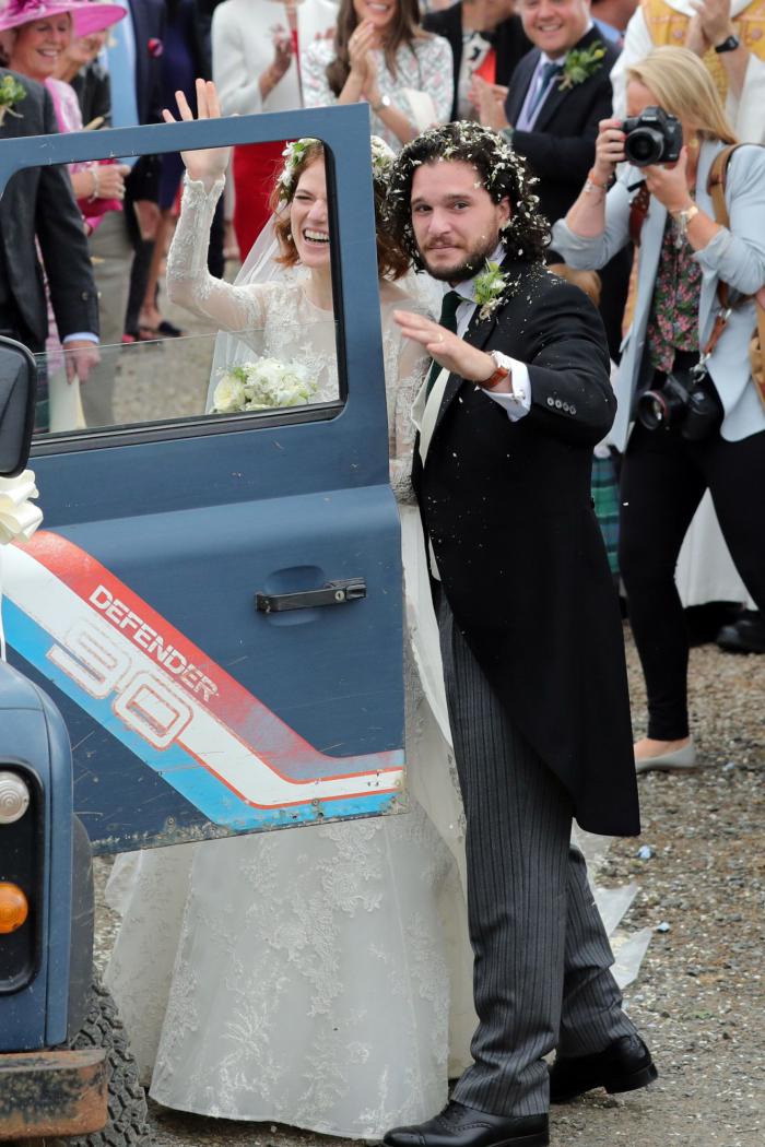 Kit Harington y Rose Leslie, Jon Snow e Ygritte en 'Juego de Tronos', ya se han casado