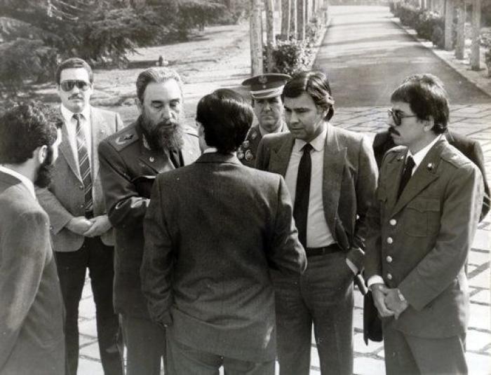 Las fotos de Fidel Castro con los dirigentes españoles