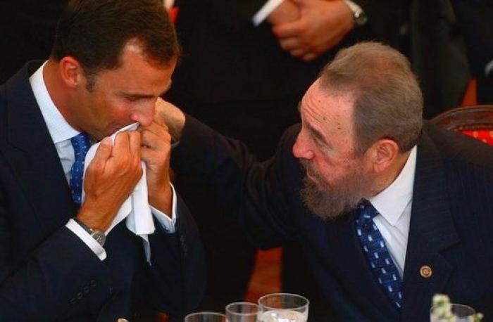 Las fotos de Fidel Castro con los dirigentes españoles