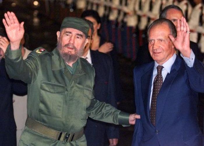 Las fotos de Fidel Castro con los dirigentes españoles