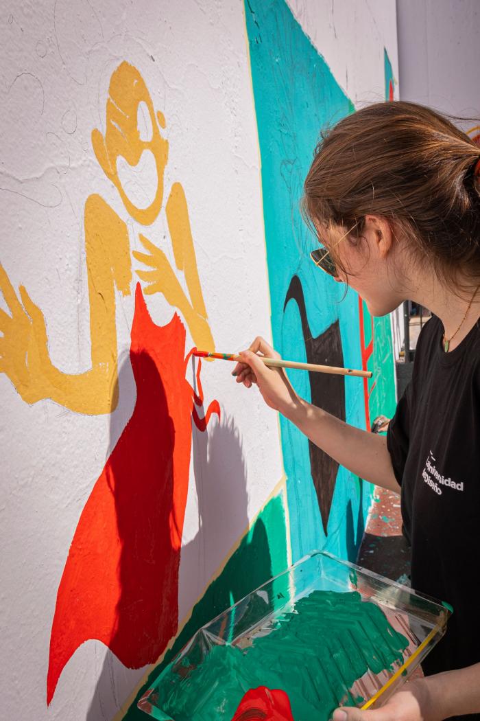 Papa Johns pone en marcha un proyecto grafitero para embellecer los barrios