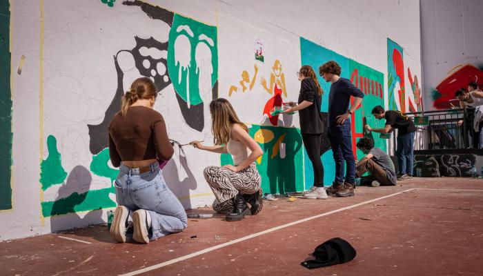 Papa Johns pone en marcha un proyecto grafitero para embellecer los barrios