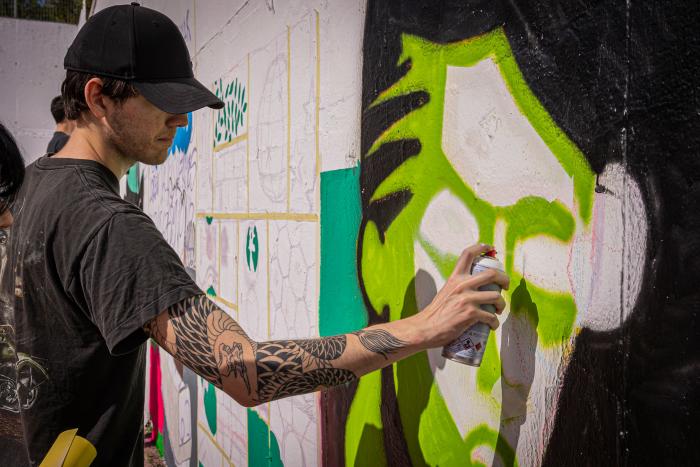 Papa Johns pone en marcha un proyecto grafitero para embellecer los barrios