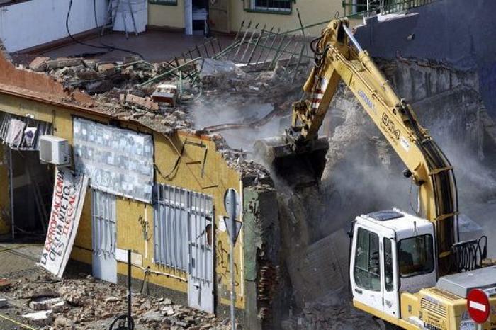 Derribo de Ofelia Nieto 29: Once detenidos en el desalojo ordenado por el Ayuntamiento de Madrid
