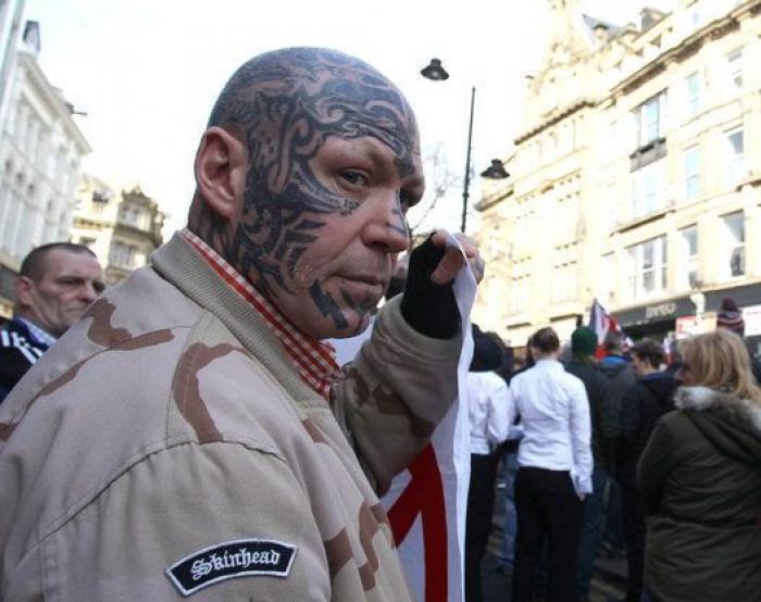 El movimiento islamófobo Pegida llega con poca fuerza a Inglaterra (FOTOS)