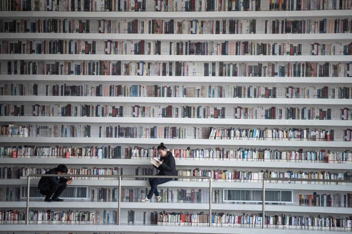 Amantes de los libros y el diseño, esta biblioteca es vuestro paraíso