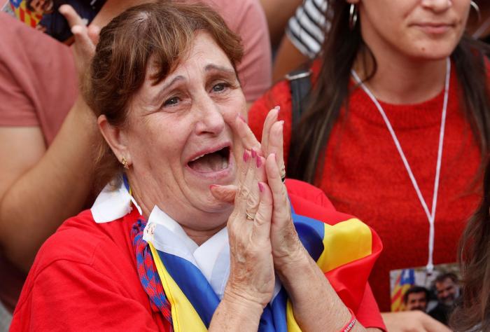 El irónico comentario de la Policía sobre el independentista que rompió su DNI