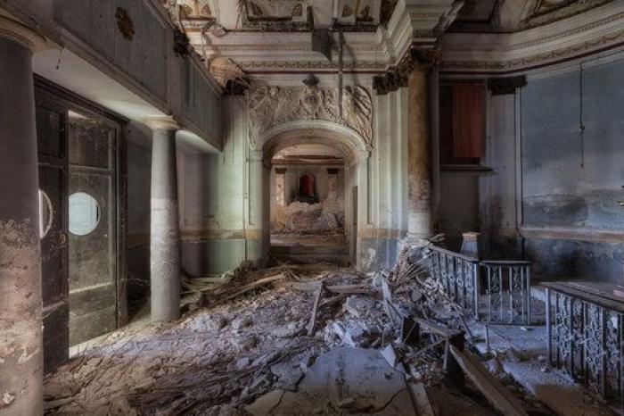 Estas fotos muestran la inquietante belleza de los lugares abandonados