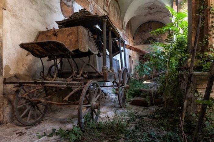 Estas fotos muestran la inquietante belleza de los lugares abandonados