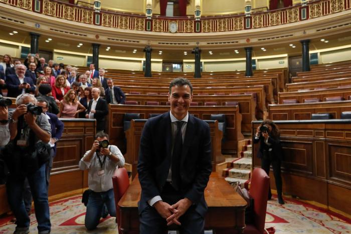 Cachondeo en Twitter con esta foto de Pedro Sánchez