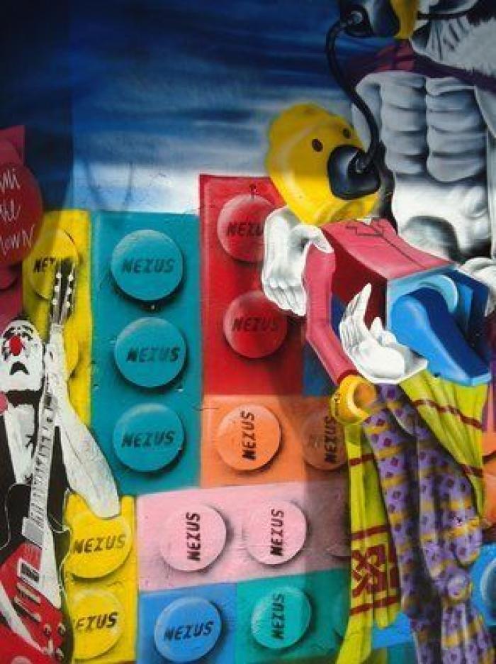 Diego As, autor del mejor grafiti del mundo, impresiona con este mural sobre la Guardia Civil