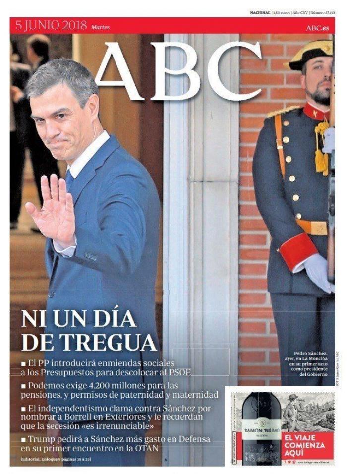 Borrel en Exteriores (y el cabreo independentista por ello) copa las portadas