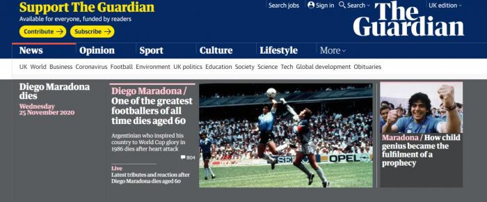 La cruda casualidad de la fecha de la muerte de Maradona: un día especial para él desde hacía cuatro años