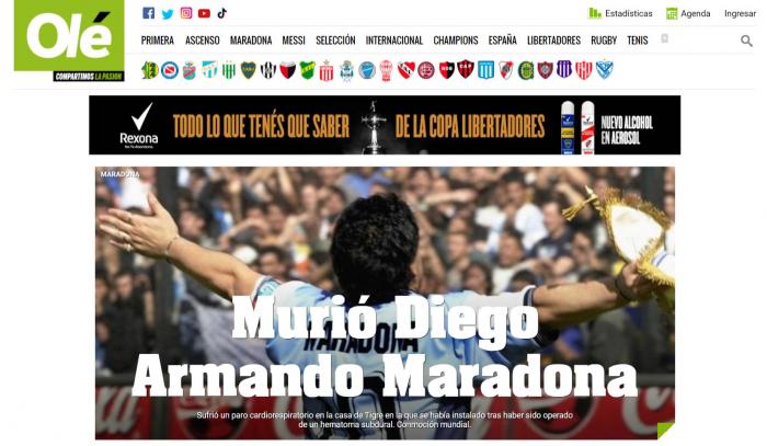 La cruda casualidad de la fecha de la muerte de Maradona: un día especial para él desde hacía cuatro años