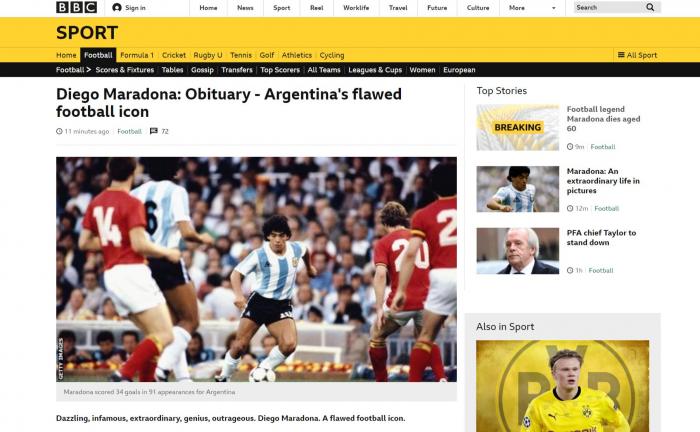 La cruda casualidad de la fecha de la muerte de Maradona: un día especial para él desde hacía cuatro años