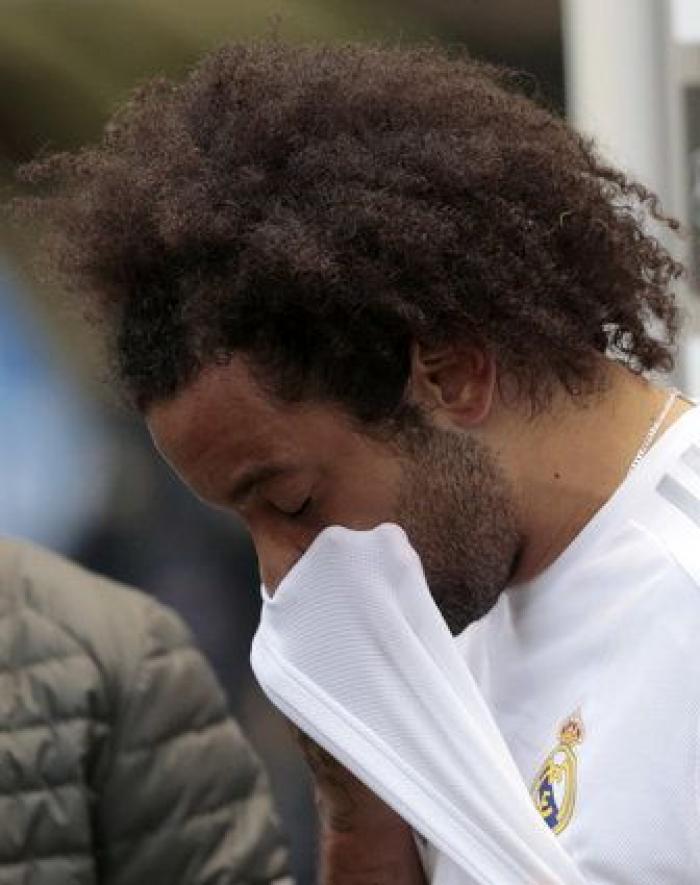 Las 13 dolorosas fotos de la desolación del Real Madrid