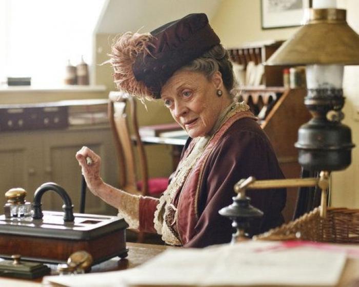 El ingenio y sabiduría de Lady Violet, de 'Downton Abbey', en 18 frases (FOTOS)