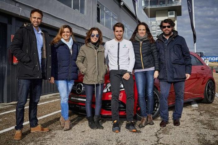 A todo gas con un Mercedes AMG por las calles de Madrid sin salir del circuito