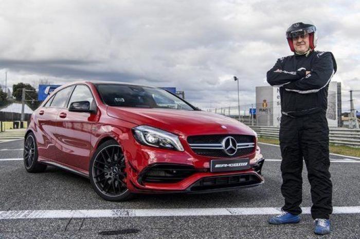 A todo gas con un Mercedes AMG por las calles de Madrid sin salir del circuito