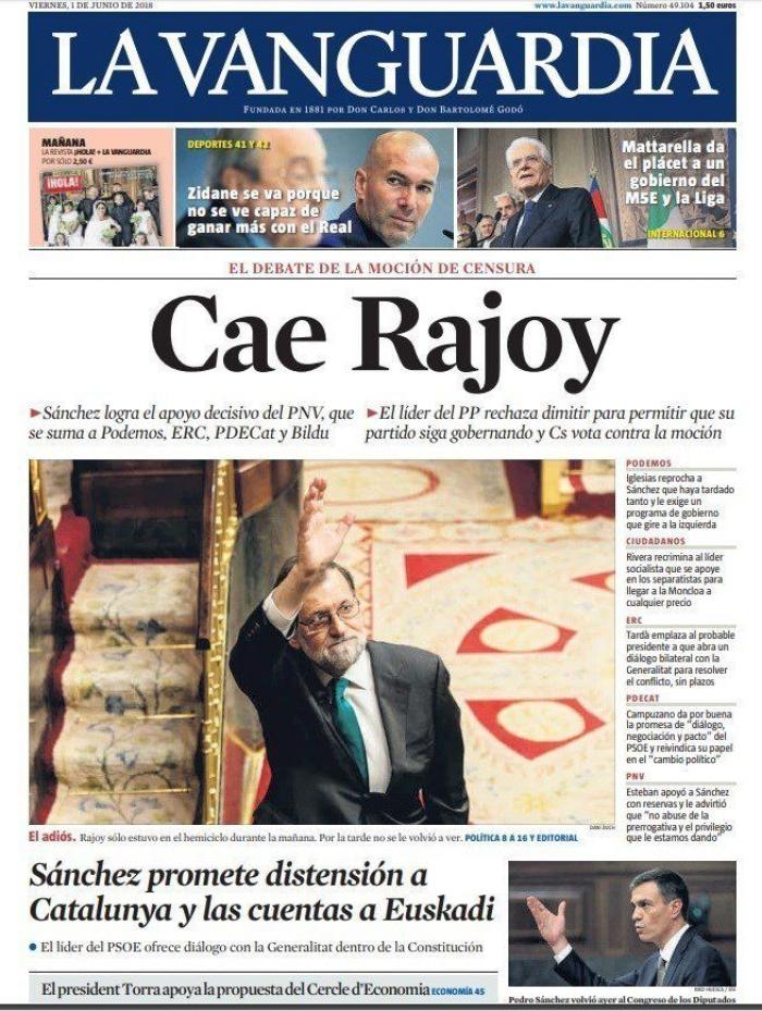 Bromas y memes en Twitter con la imagen de Rajoy saliendo del restaurante