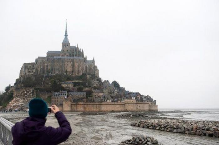 La 'marea del siglo' convierte en isla al Monte Saint-Michel (FOTOS)