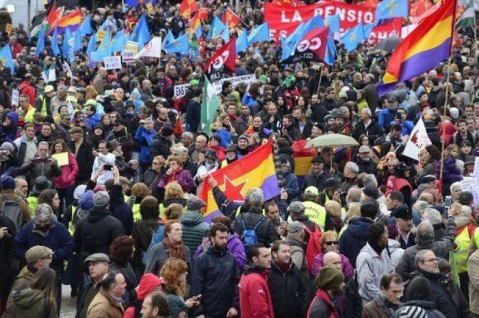 Miles de personas en las Marchas de la Dignidad: "Pan, trabajo, techo y dignidad"