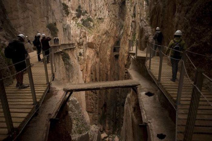 Caminito del Rey: Siente el vértigo de caminar por el sendero más peligroso del mundo (FOTOS)
