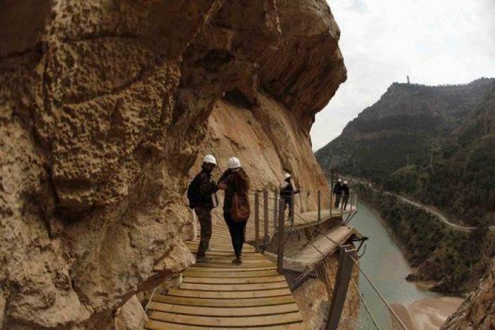 Caminito del Rey: Siente el vértigo de caminar por el sendero más peligroso del mundo (FOTOS)