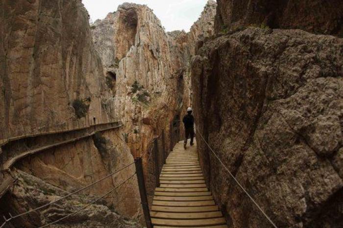 Caminito del Rey: Siente el vértigo de caminar por el sendero más peligroso del mundo (FOTOS)