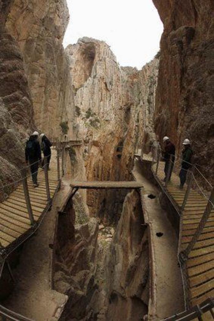 Caminito del Rey: Siente el vértigo de caminar por el sendero más peligroso del mundo (FOTOS)