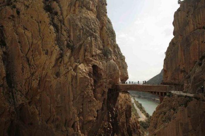 Caminito del Rey: Siente el vértigo de caminar por el sendero más peligroso del mundo (FOTOS)