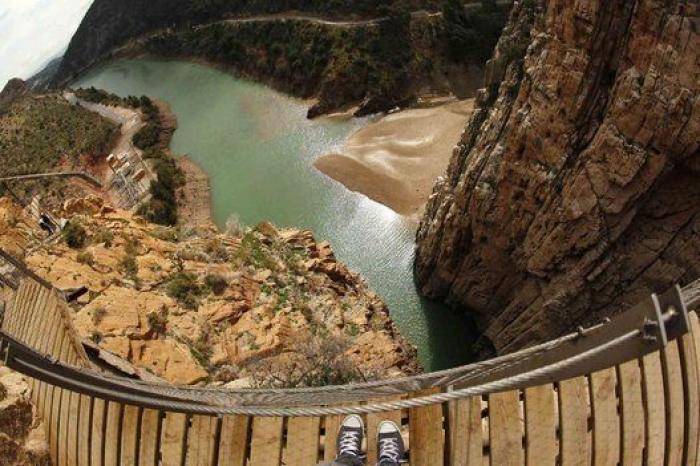 Caminito del Rey: Siente el vértigo de caminar por el sendero más peligroso del mundo (FOTOS)