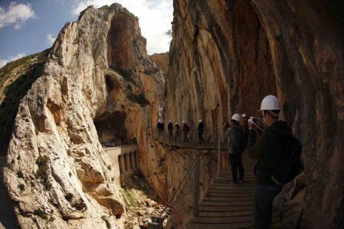Caminito del Rey: Siente el vértigo de caminar por el sendero más peligroso del mundo (FOTOS)