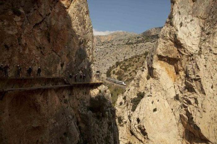 Caminito del Rey: Siente el vértigo de caminar por el sendero más peligroso del mundo (FOTOS)