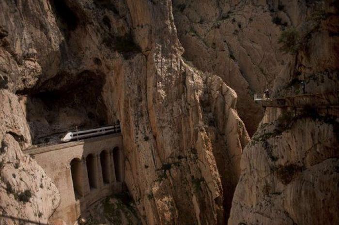 Caminito del Rey: Siente el vértigo de caminar por el sendero más peligroso del mundo (FOTOS)