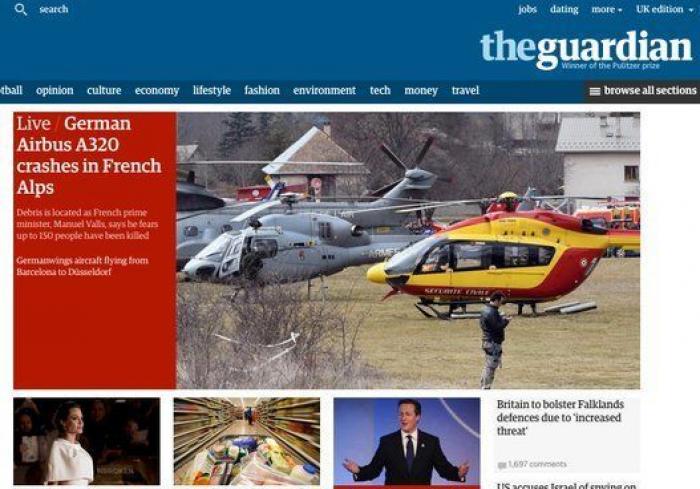 El accidente, en todas las portadas mundiales (FOTOS)