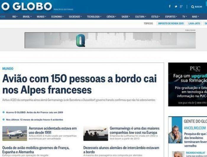 El accidente, en todas las portadas mundiales (FOTOS)