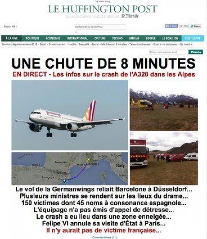 El accidente, en todas las portadas mundiales (FOTOS)