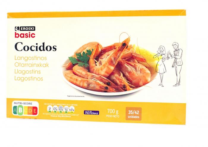 Los mejores y peores langostinos congelados, según la OCU