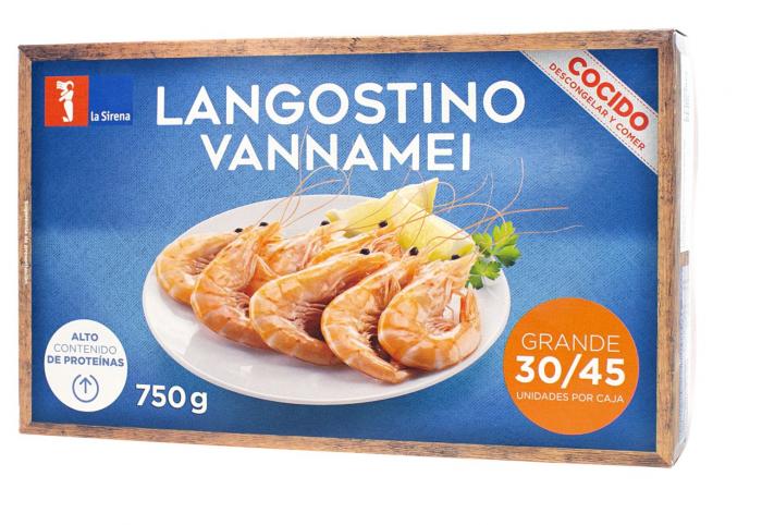 Los mejores y peores langostinos congelados, según la OCU