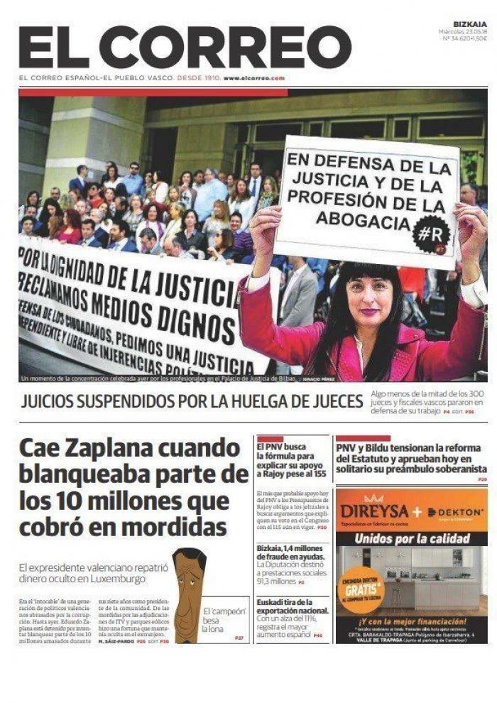 Estas son las portadas del viernes 25 de mayo