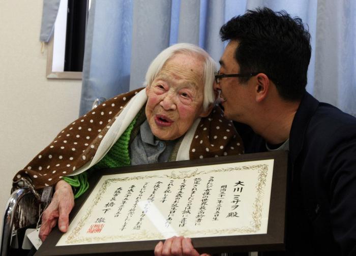 Muere Misao Okawa, la mujer más vieja del mundo, a los 117 años