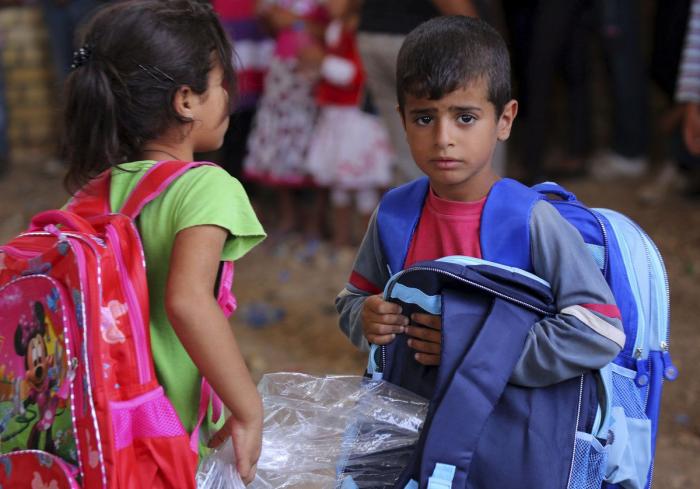 Al menos 32 niños han muerto de frío en un campo de refugiados en Siria