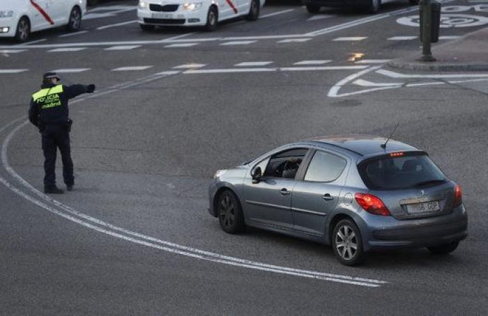 Primeras multas en Madrid a los coches con matrícula par