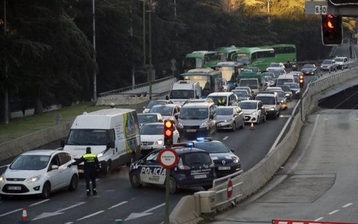 Primeras multas en Madrid a los coches con matrícula par