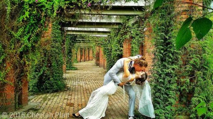 Se han casado 38 veces en 83 días y en seis continentes distintos: la increíble historia de la pareja acróbata