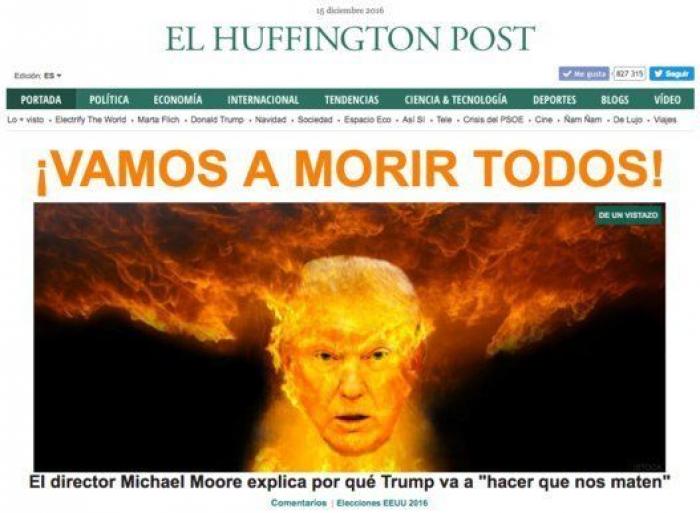Las portadas de 'ElHuffPost' que más os gustaron en 2016