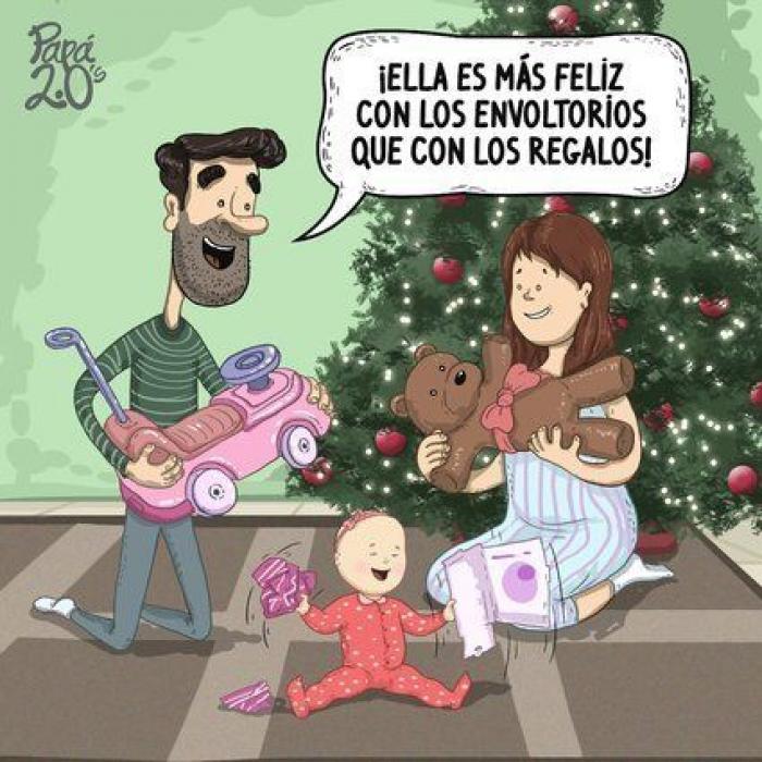 Papá 2.0: Las viñetas de padres modernos que triunfan en la red